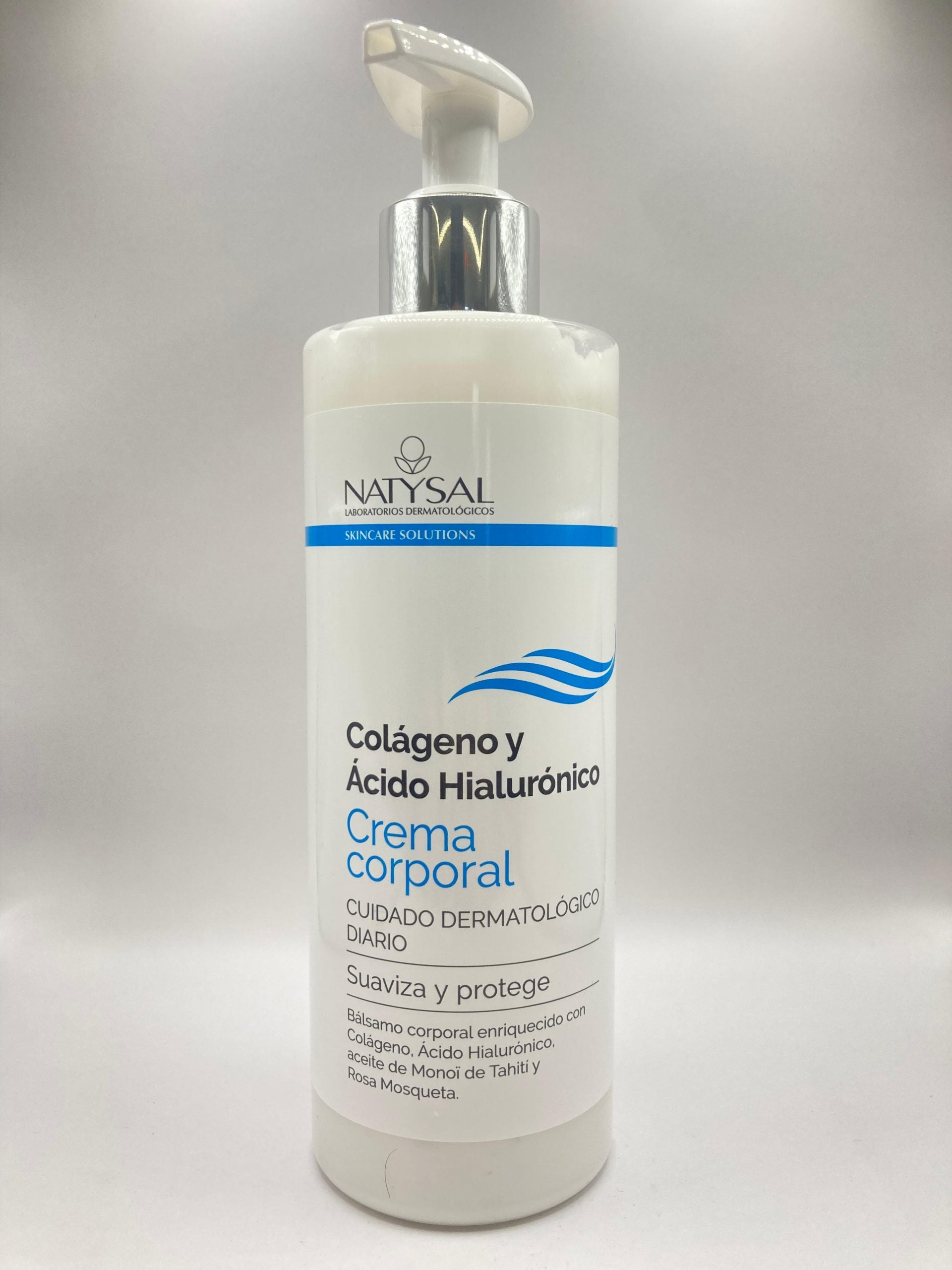 Crema corporal colágeno ácido hialurónico -Natysal