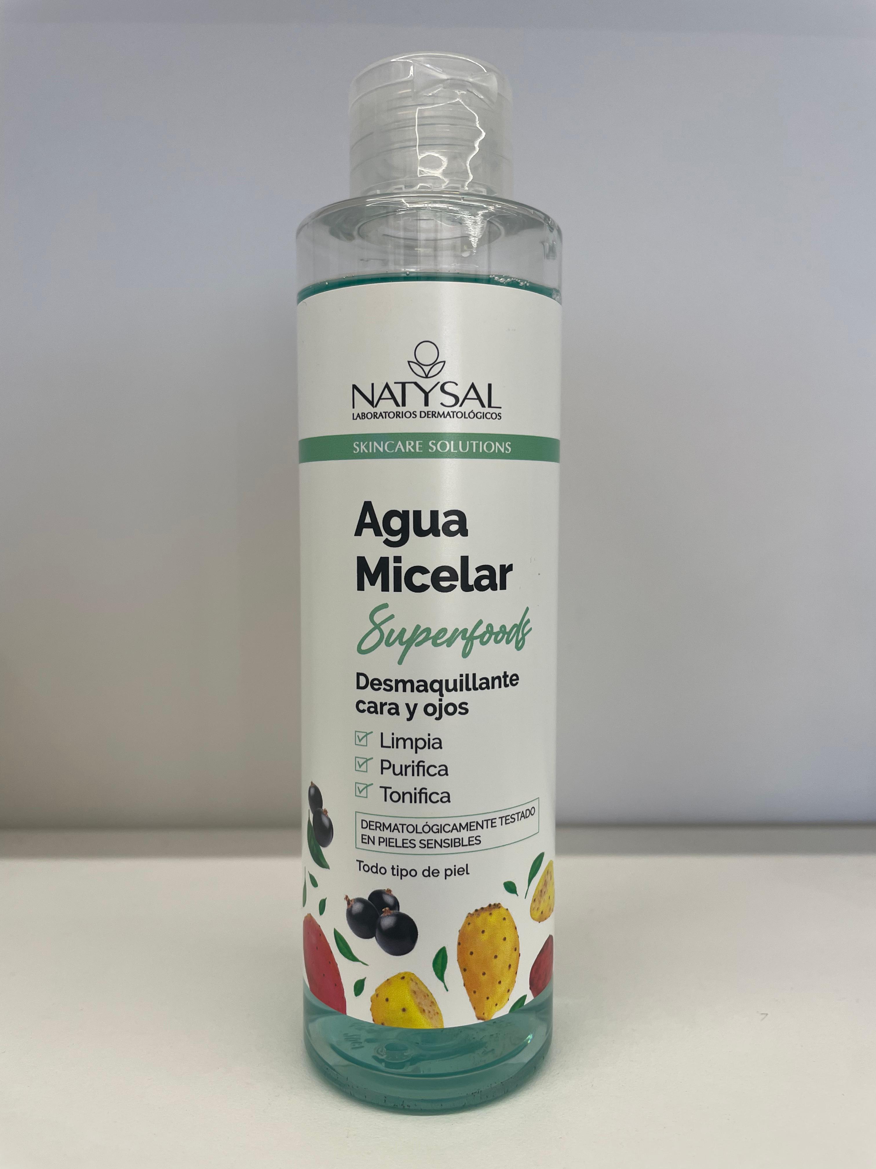 Agua Micelar Superfoods - Natysal