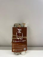 Atado de Salvia, vela de sal y palo santo