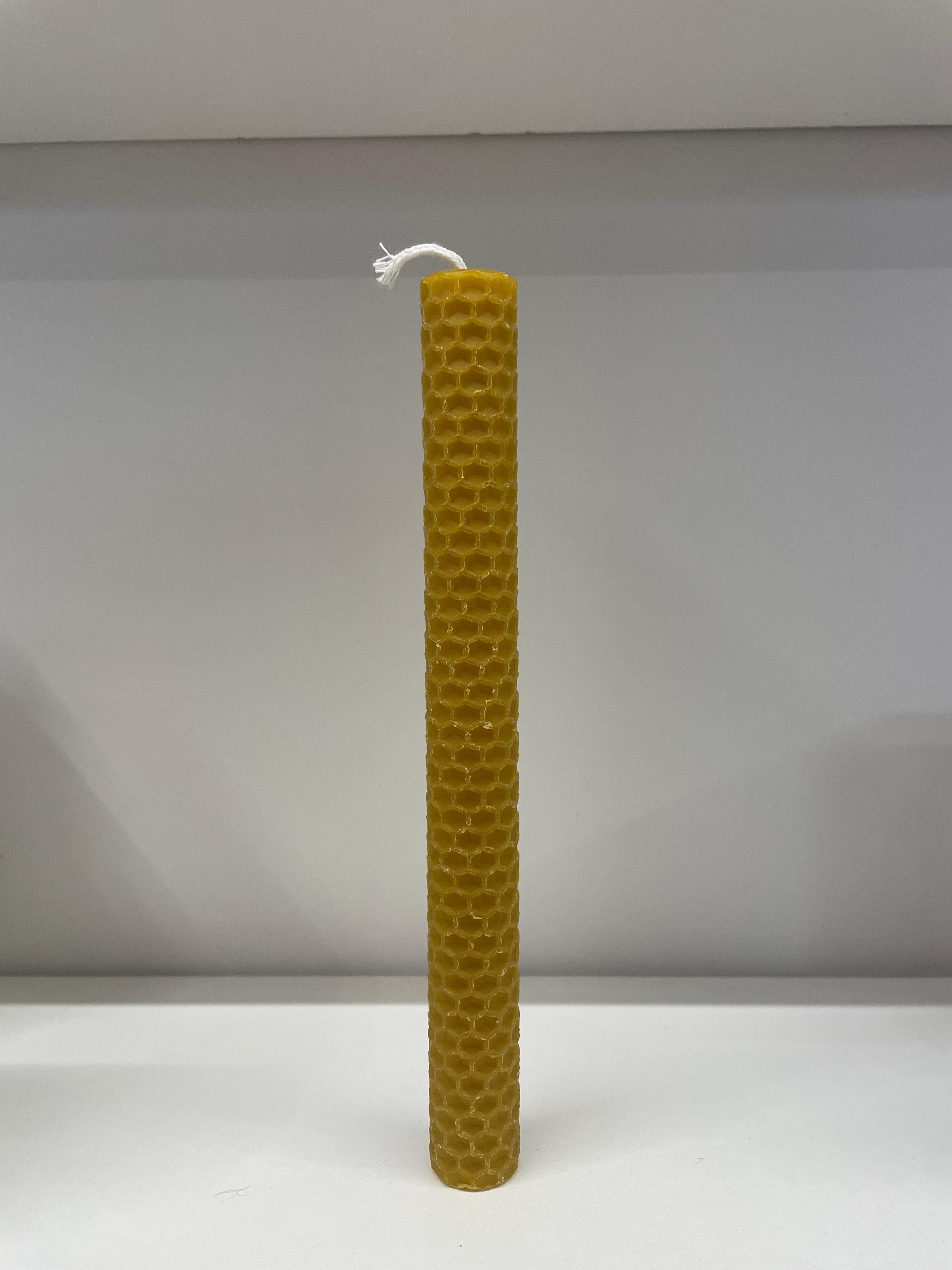 Vela de miel de abeja 2x20cm