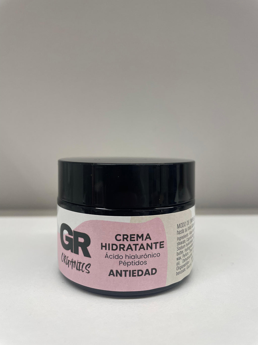 Crema facial hidratante Antiedad - GR ORGANICS