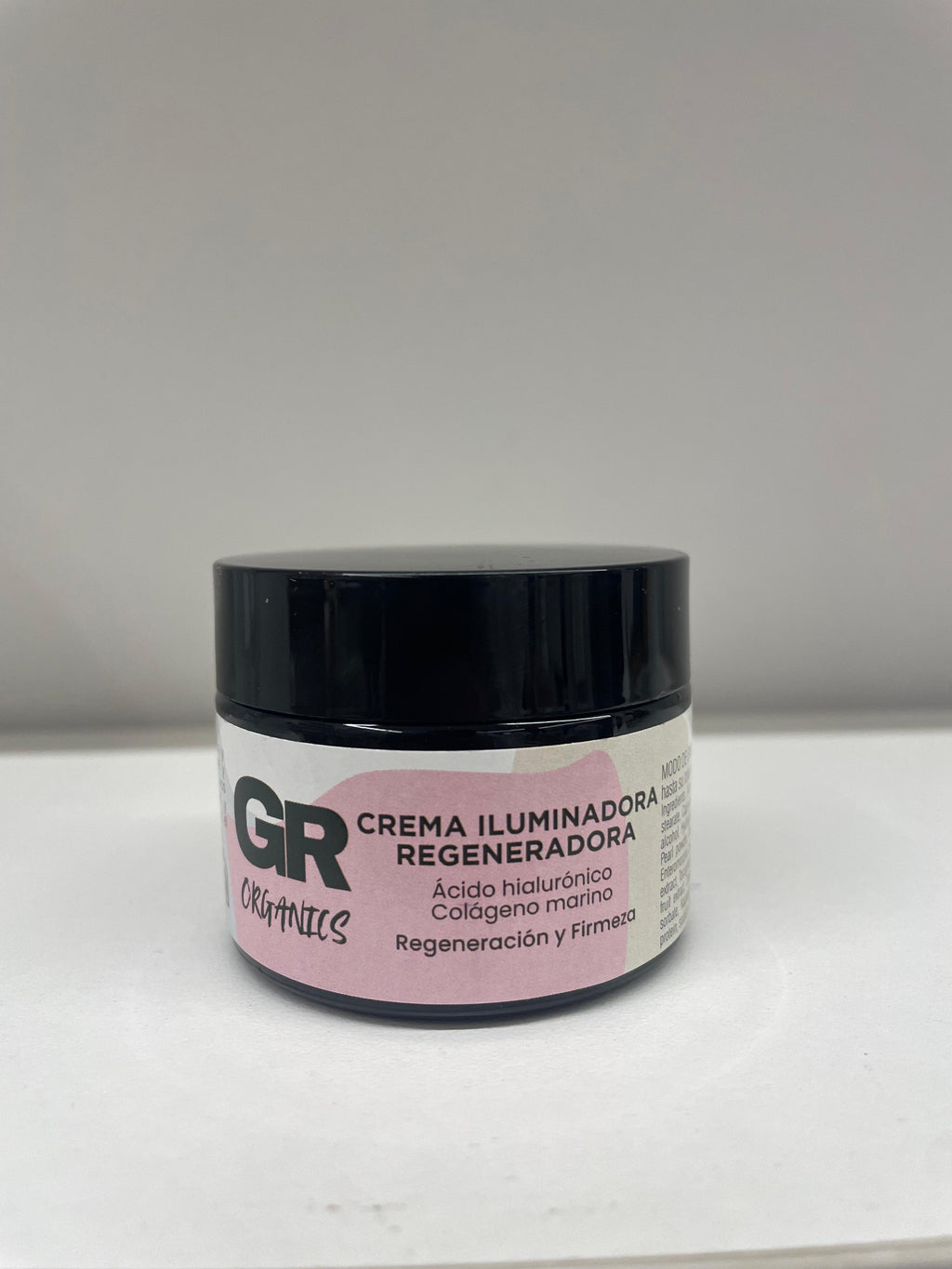Crema facial iluminadora regeneradora - GR ORGANICS