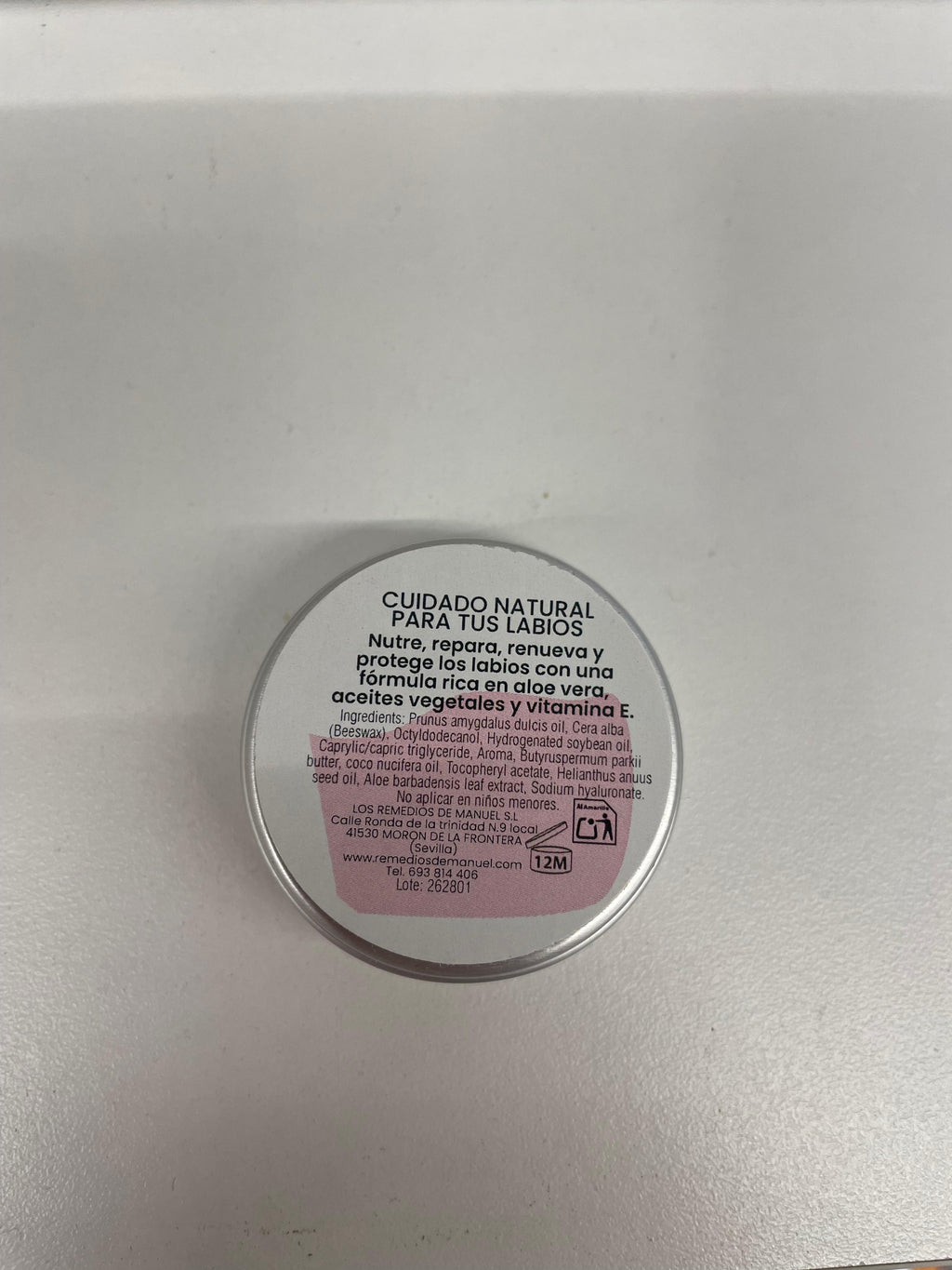 Balsamo labial hidratante - GR ORGANICS