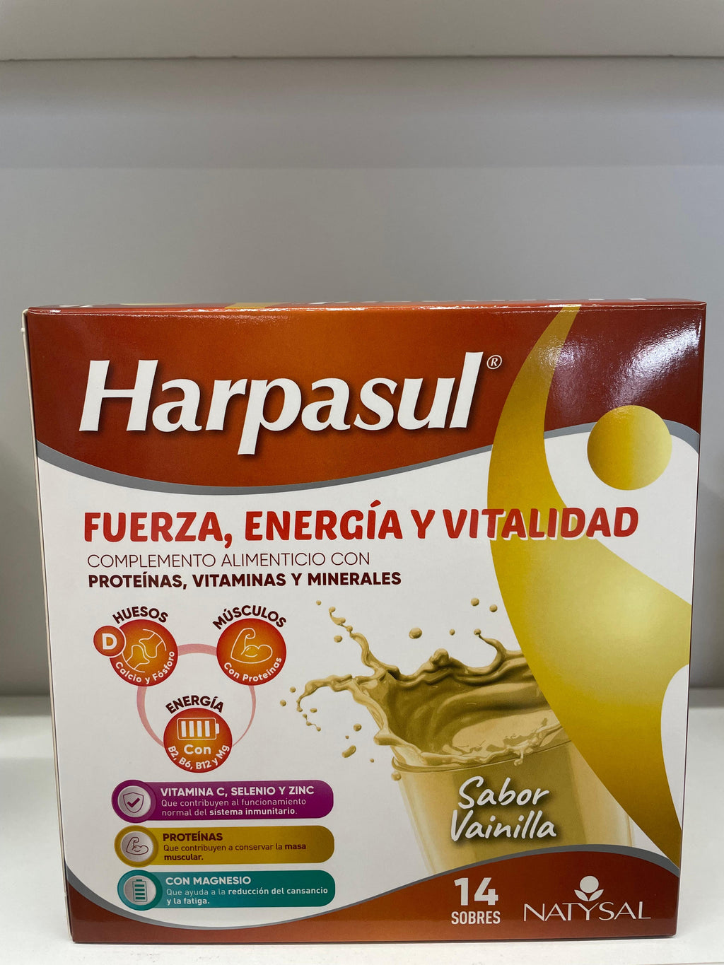 Harpasul batido energético Vainilla