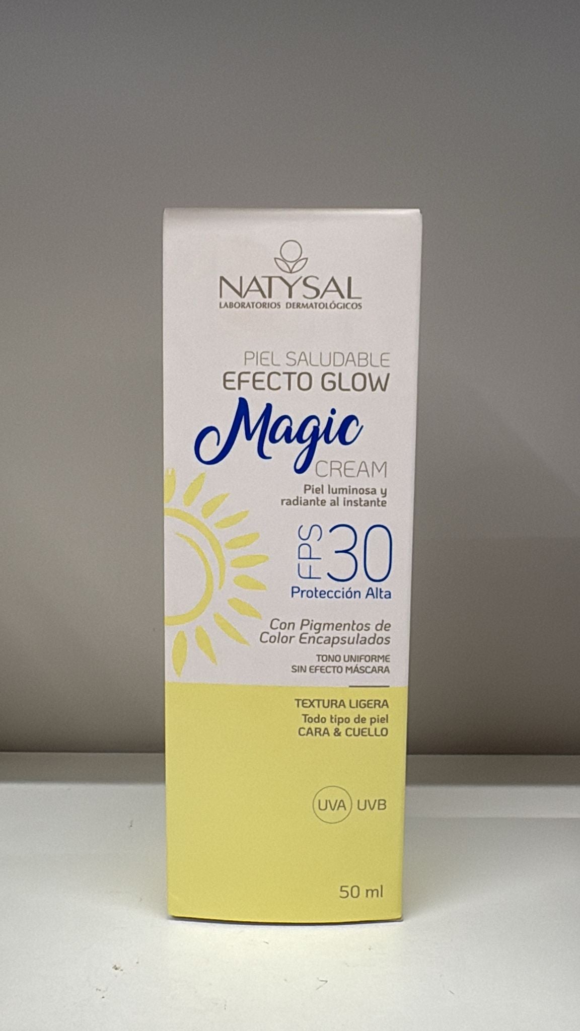 Crema Facial Efecto Glow - Natysal