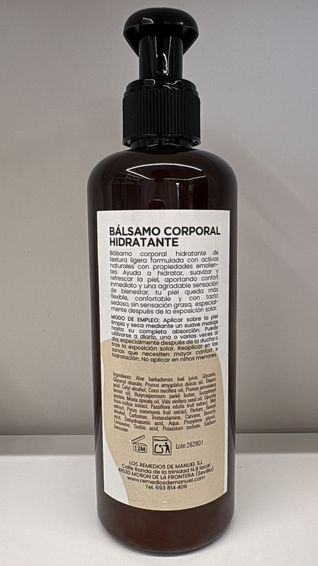 Balsamo corporal hidratante - GR ORGANICS