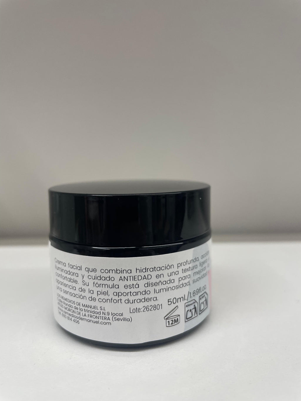 Crema facial hidratante Antiedad - GR ORGANICS