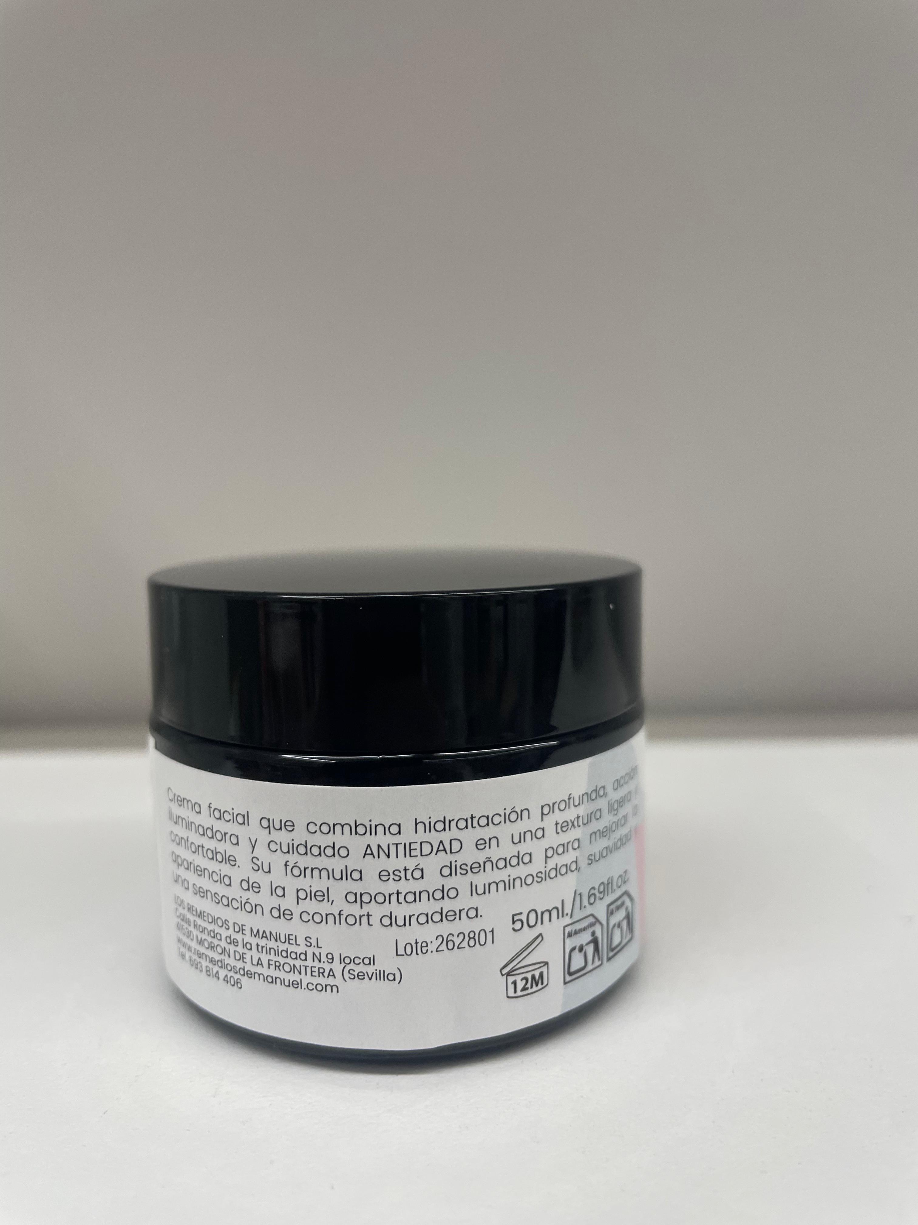 Crema facial hidratante Antiedad - GR ORGANICS