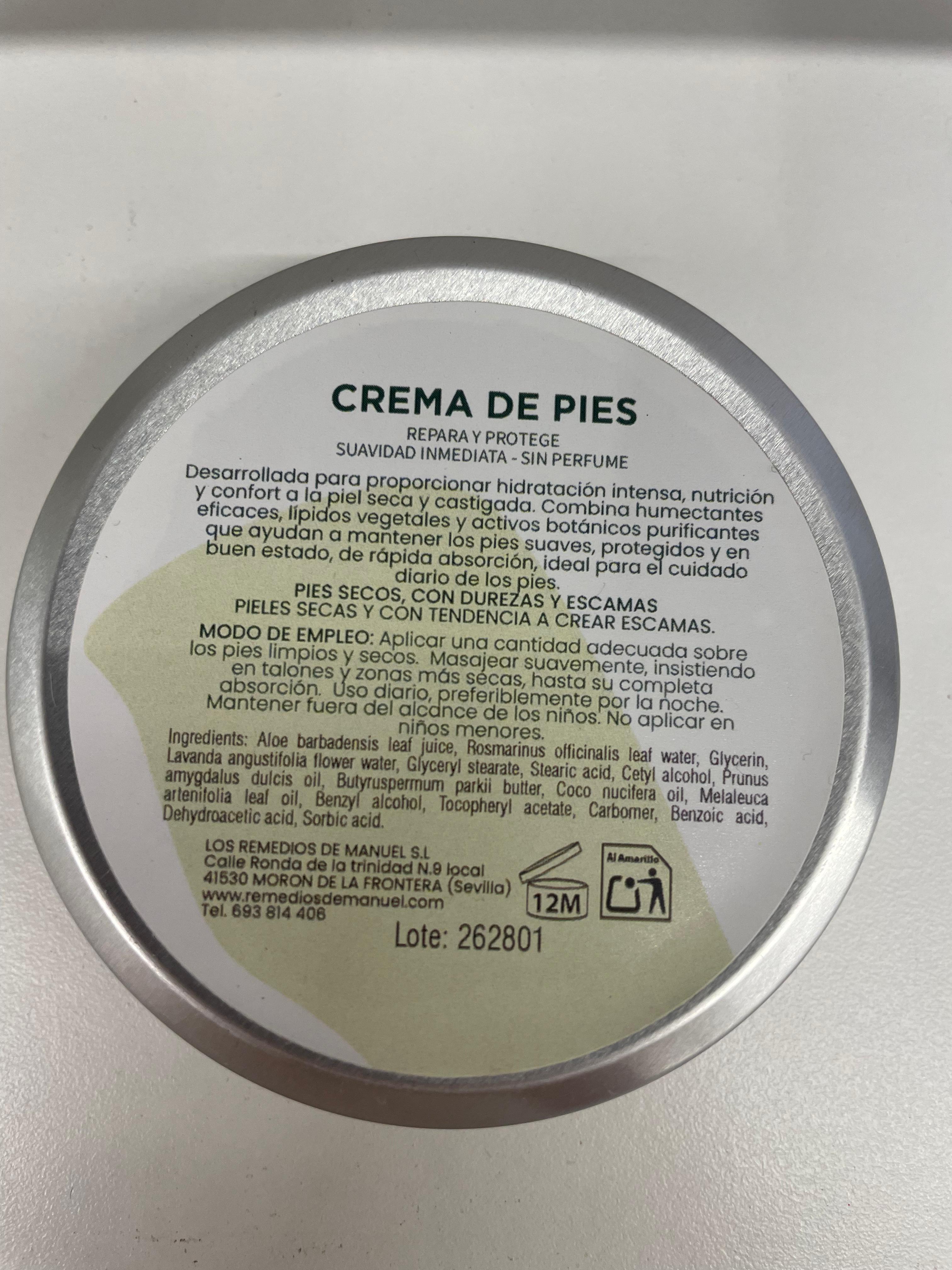 Crema de Pies - GR ORGANICS