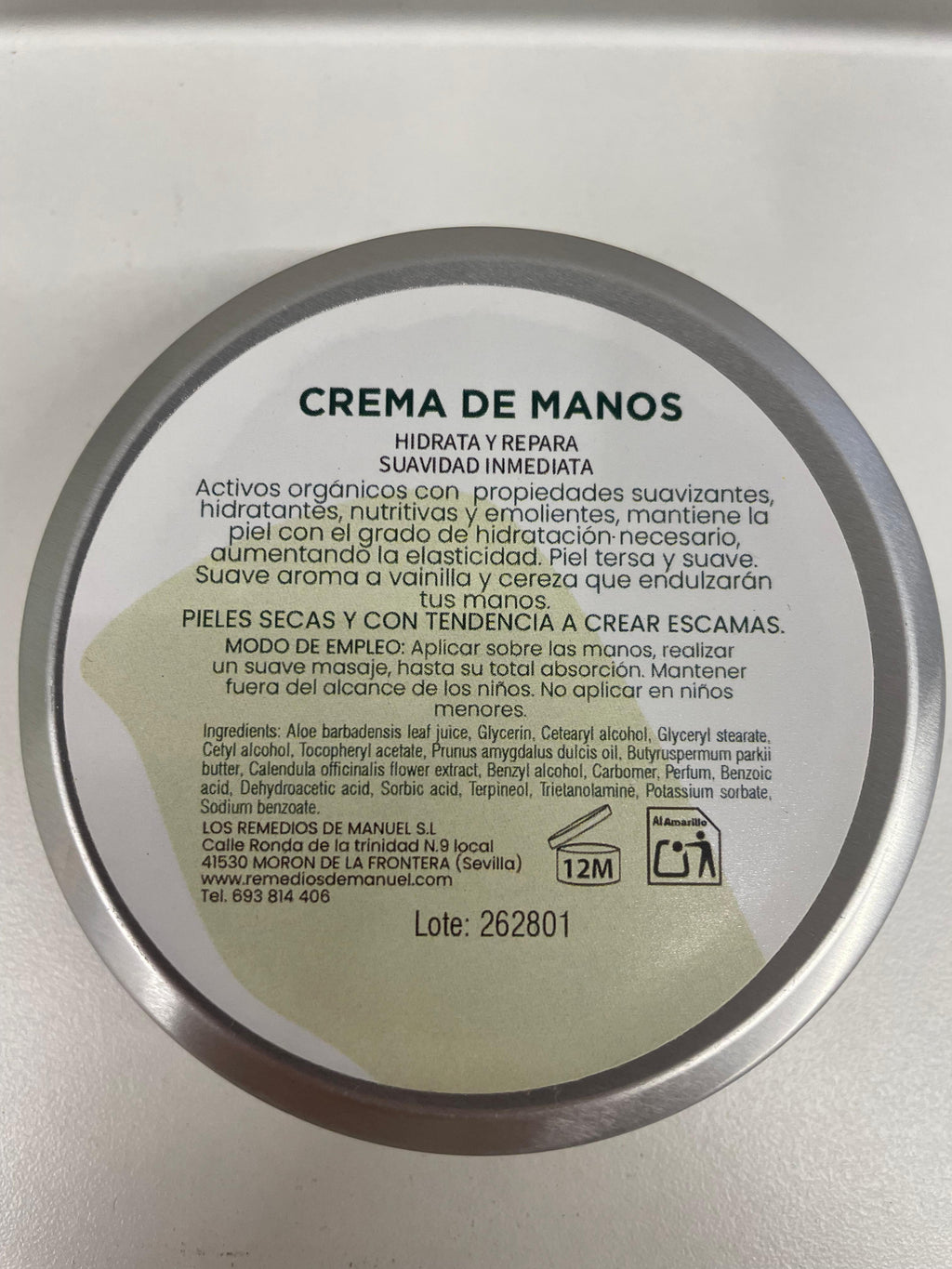 Crema de Manos - GR ORGANICS