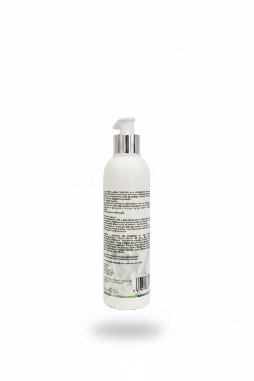 Body Milk aloe vera con fondo blanco