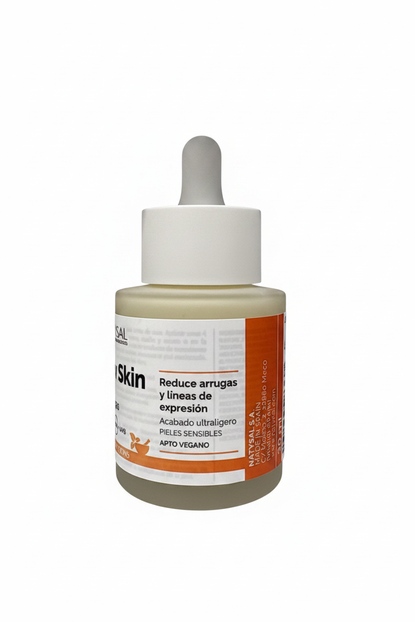 Serum Glow Skin FPS50 con fondo blanco, segunda imagen