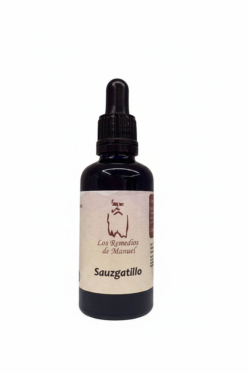 Sauzgatillo Gotas - LRM con fondo blanco liso sin sombras