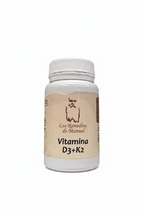 Vitamina D3+K2 - LRM con fondo blanco liso sin sombras