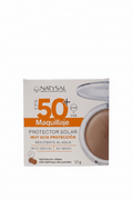 Protector Solar Maquillaje SPF50 - Natysal con fondo blanco
