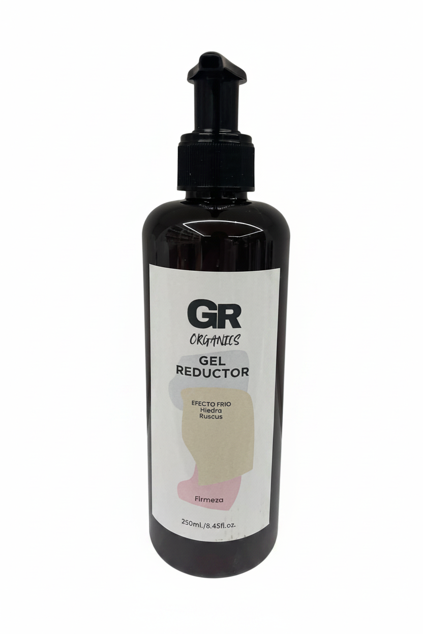 Gel Reductor - GR ORGANICS con fondo blanco