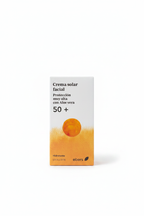 Crema Solar Facial - Ebers con fondo blanco