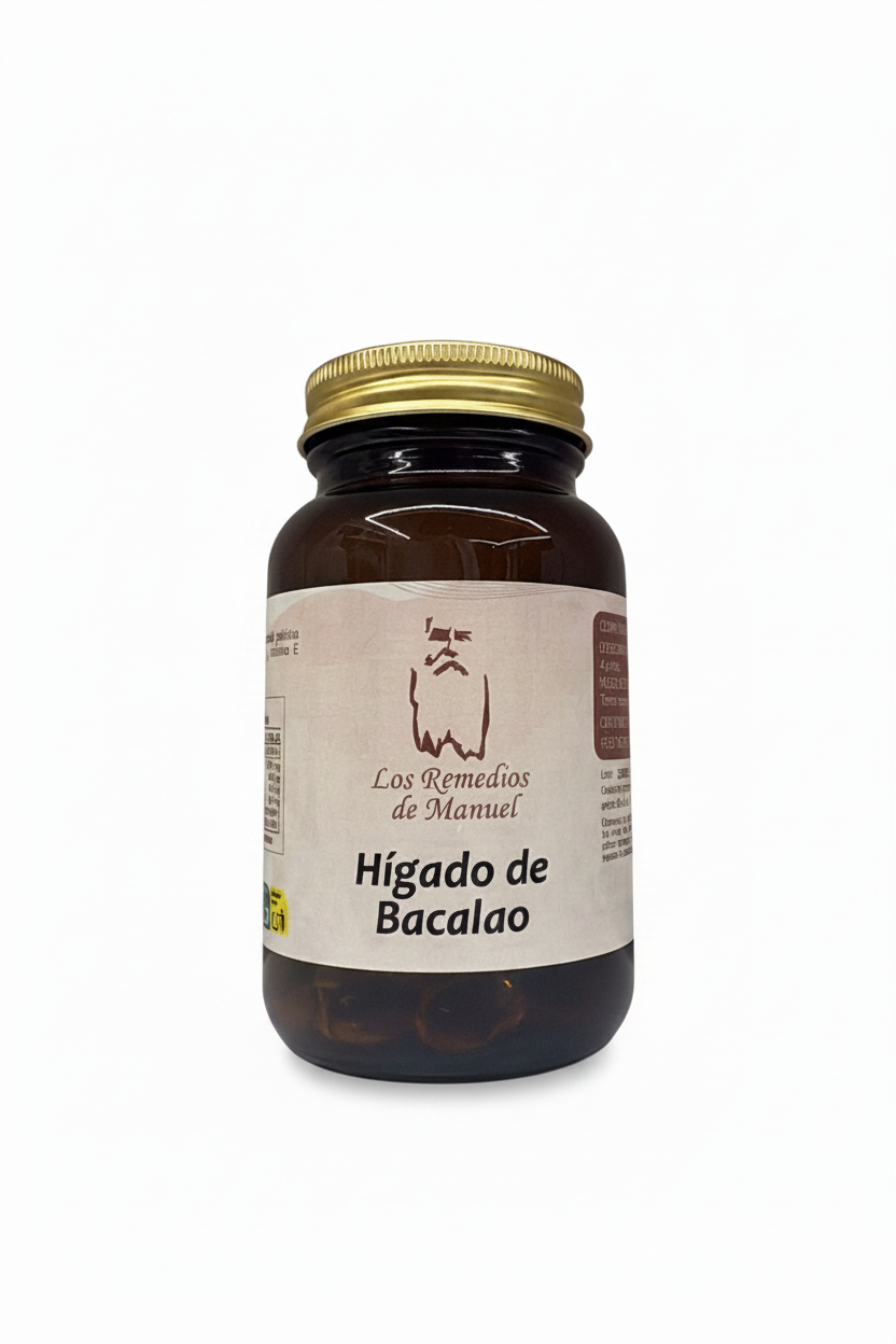 Higado de bacalao - LRM con fondo blanco liso sin sombras