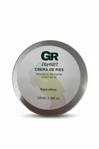 Crema de Pies - GR ORGANICS con fondo blanco