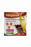 Harpasul Batido Energético Chocolate con fondo blanco